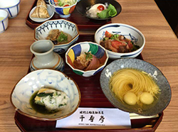 千寿亭 5品素麺